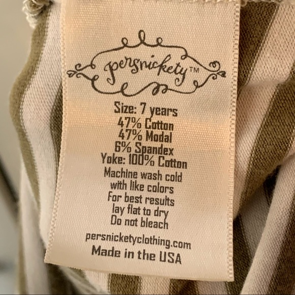 Girl’s Persnickety Striped & Ruffled Tank Top - Picture 10 of 10